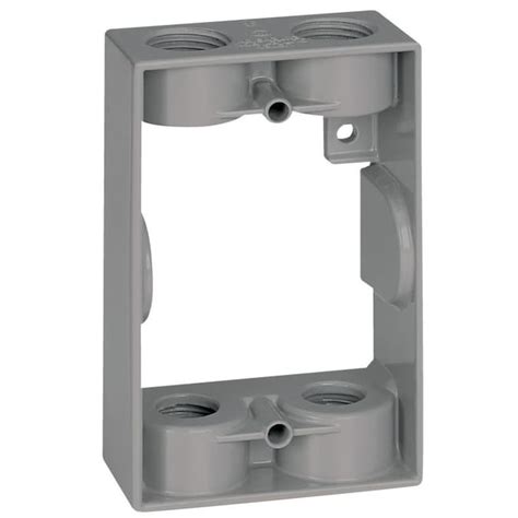 decorative electrical box extenders|outdoor electrical outlet box extension.